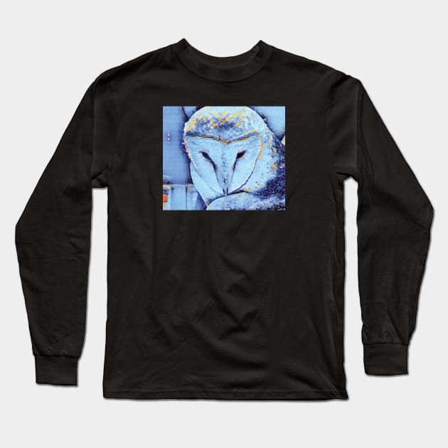 Ziggy the Barn Owl… Long Sleeve T-Shirt by drumweaver